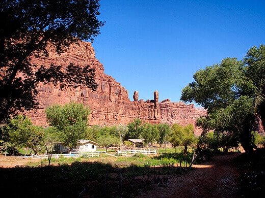 Hiking to Supai