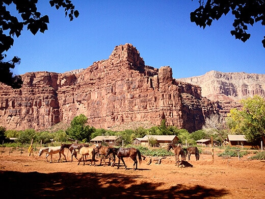 Hiking to Supai