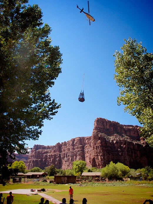 Helicopter shuttle