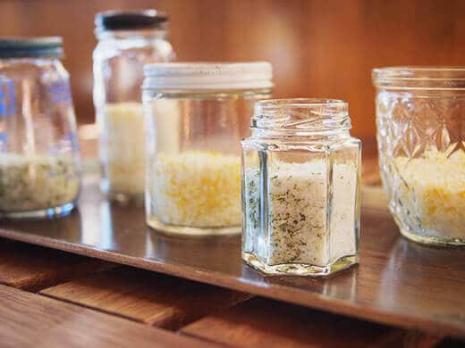 Homegrown citrus salts