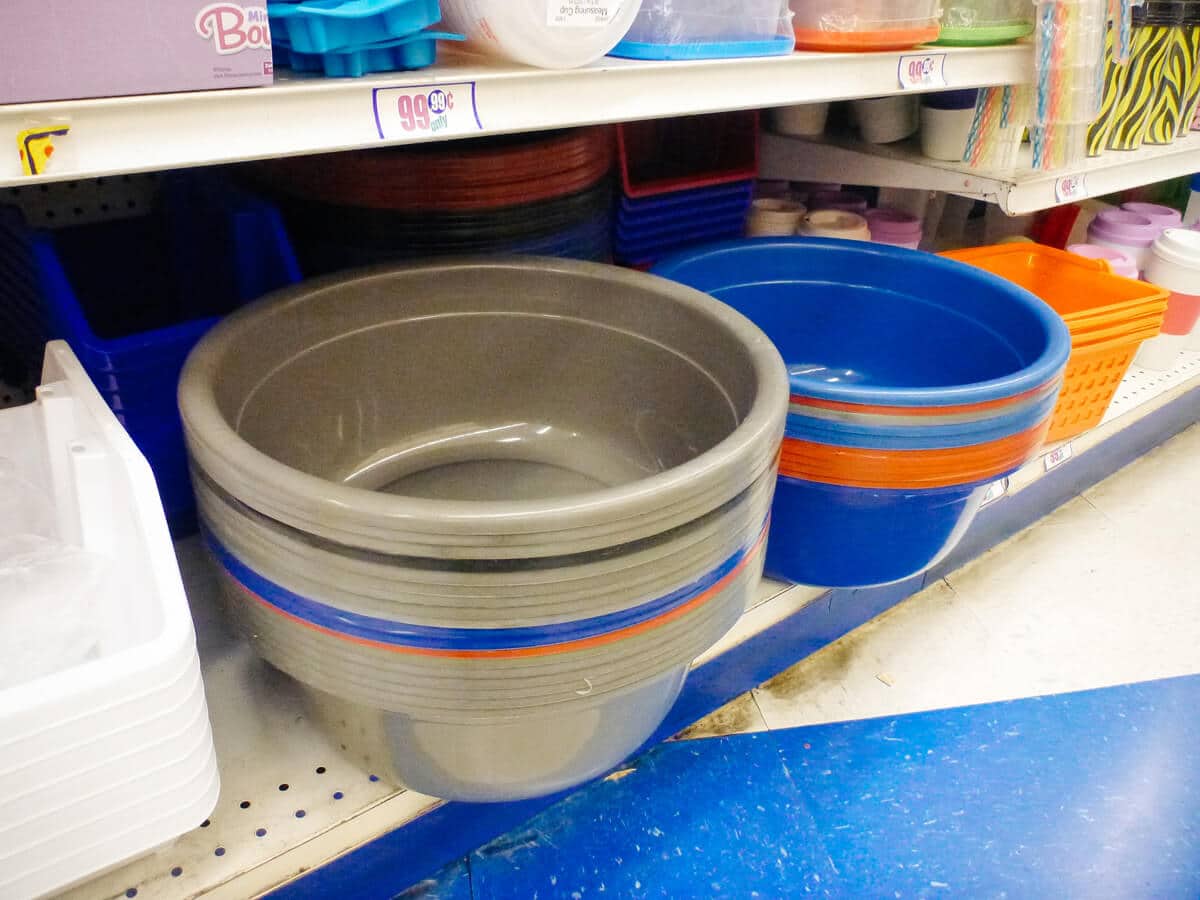 Wash bins