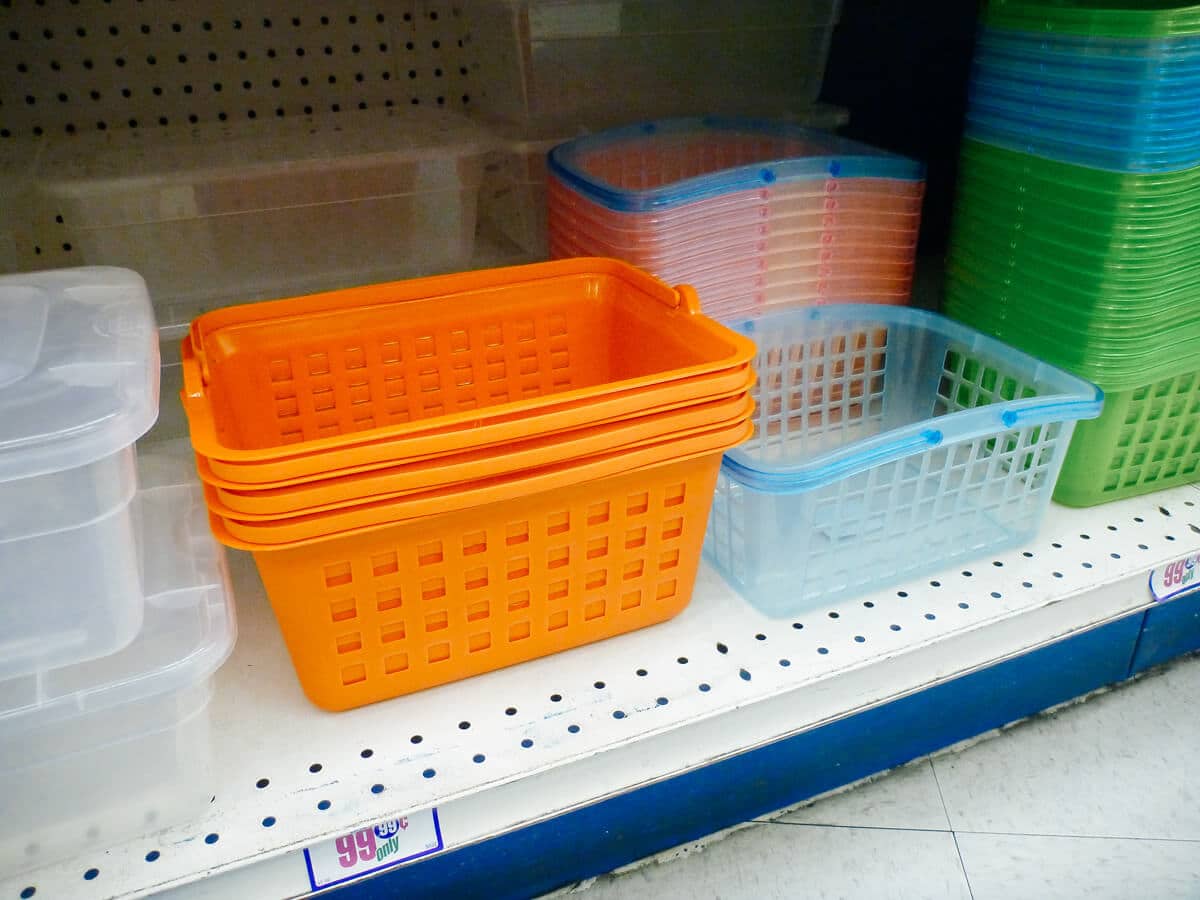 Storage baskets