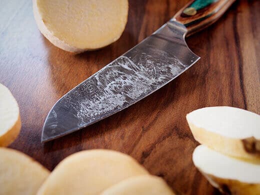 Sharp steel blade