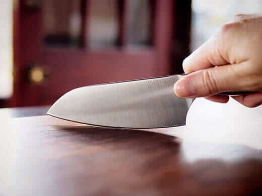 Short but hefty blade