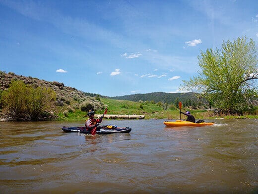 Kayaking the East Fork Carson River