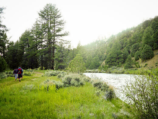 Riverfront camp