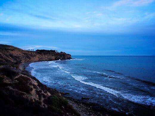 Coastal twilight