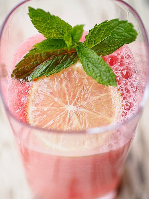 Watermelon and lime agua fresca