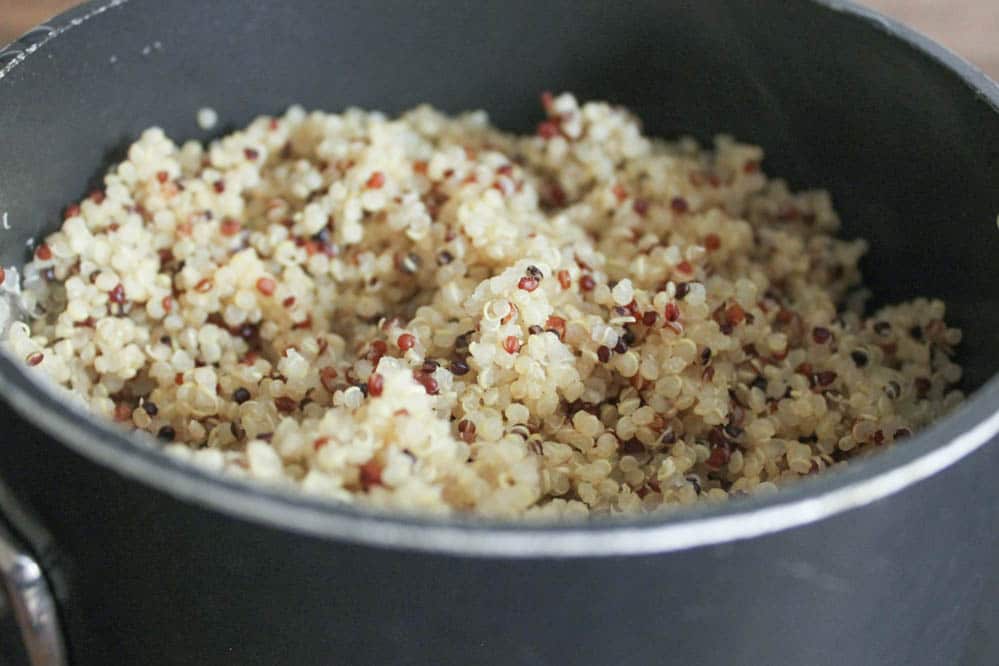 Caprese-Quinoa-Bake-With-Basil-and-Balsamic-Reduction-Step-1