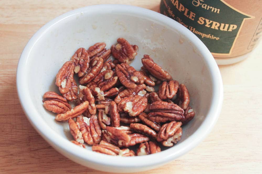 Vegan-Shaved-Vegetable-Salad-with-Farro-and-Maple-Roasted-Pecans-step-1