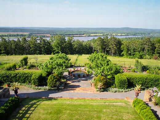 View from the sleeping porch