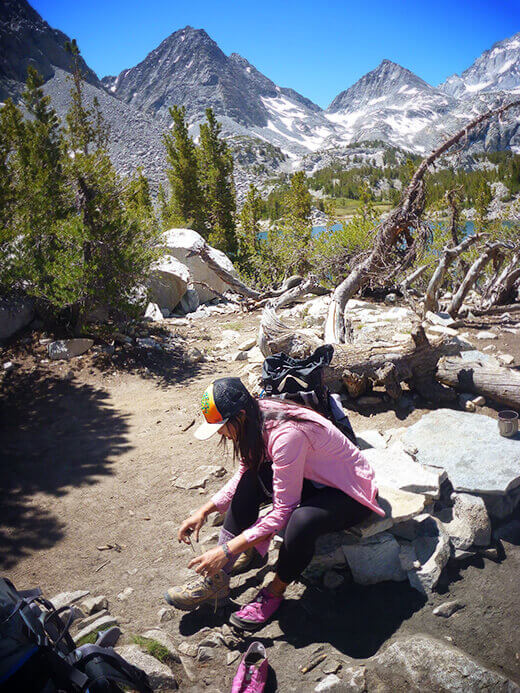 Backcountry camp
