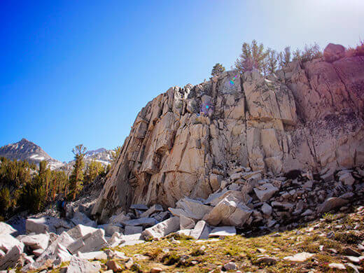 Potential climbing wall