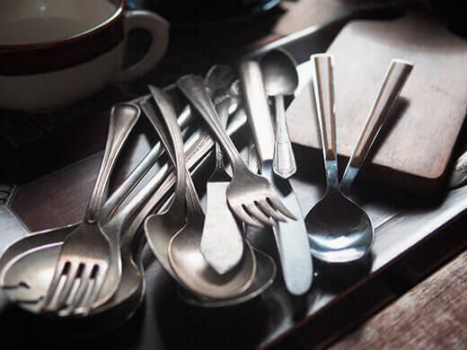 Vintage silverware