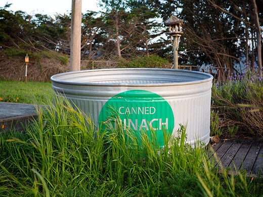 Repurposed planter box
