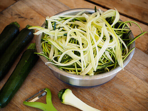Zucchini noodles