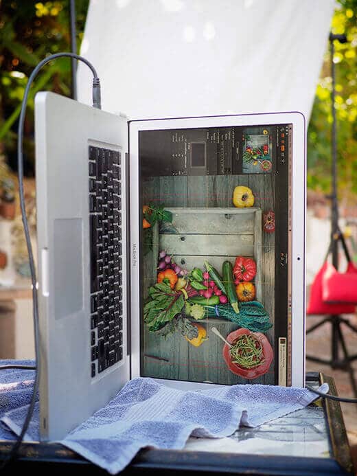 The making of a cookbook: the cover shot