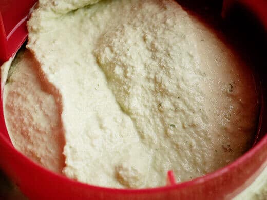 Churning ice cream at home