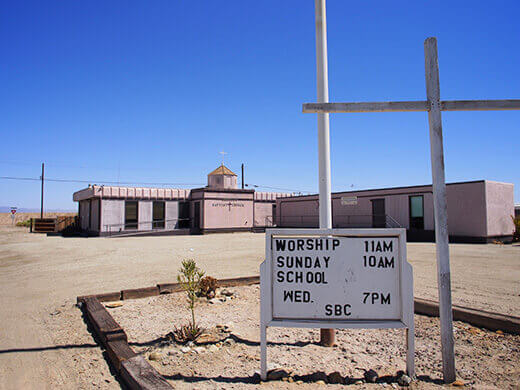 Church in Bombay Beach
