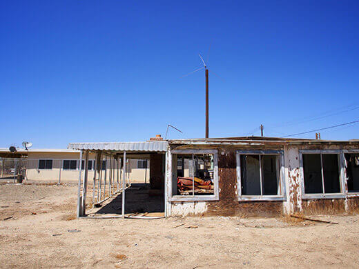 Bombay Beach home