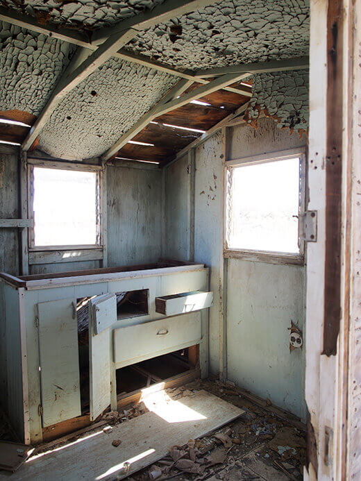 Abandoned kitchen