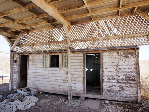 Dilapidated structure