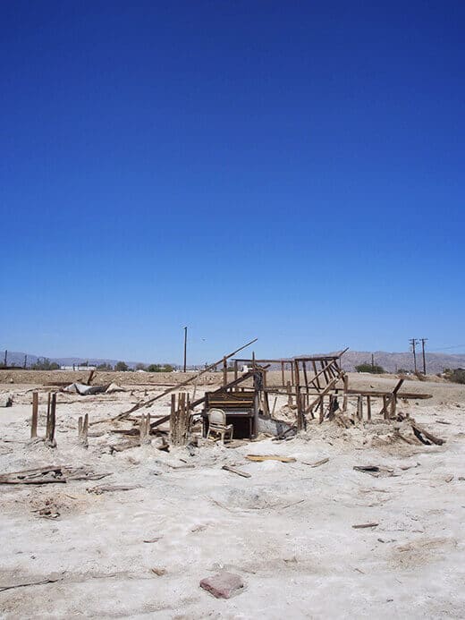 Bombay Beach ruins