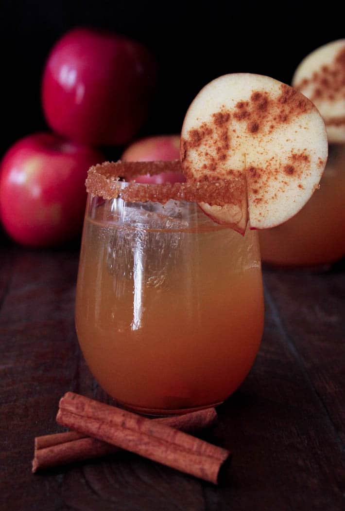Spiced Apple Cider Margaritas