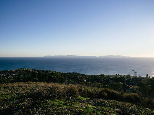 View of Catalina Island
