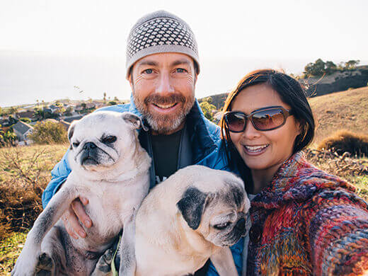 Family outing on Christmas Day