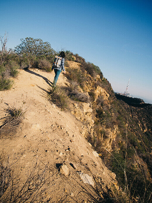 Hiking to the Hollywood Sign