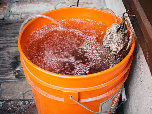 Bubble the compost tea