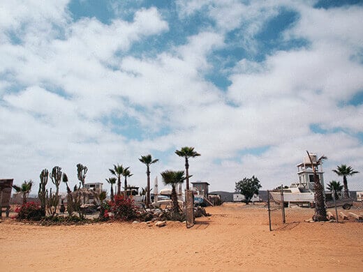 Baja surf community