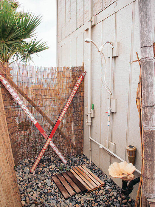 Outdoor shower