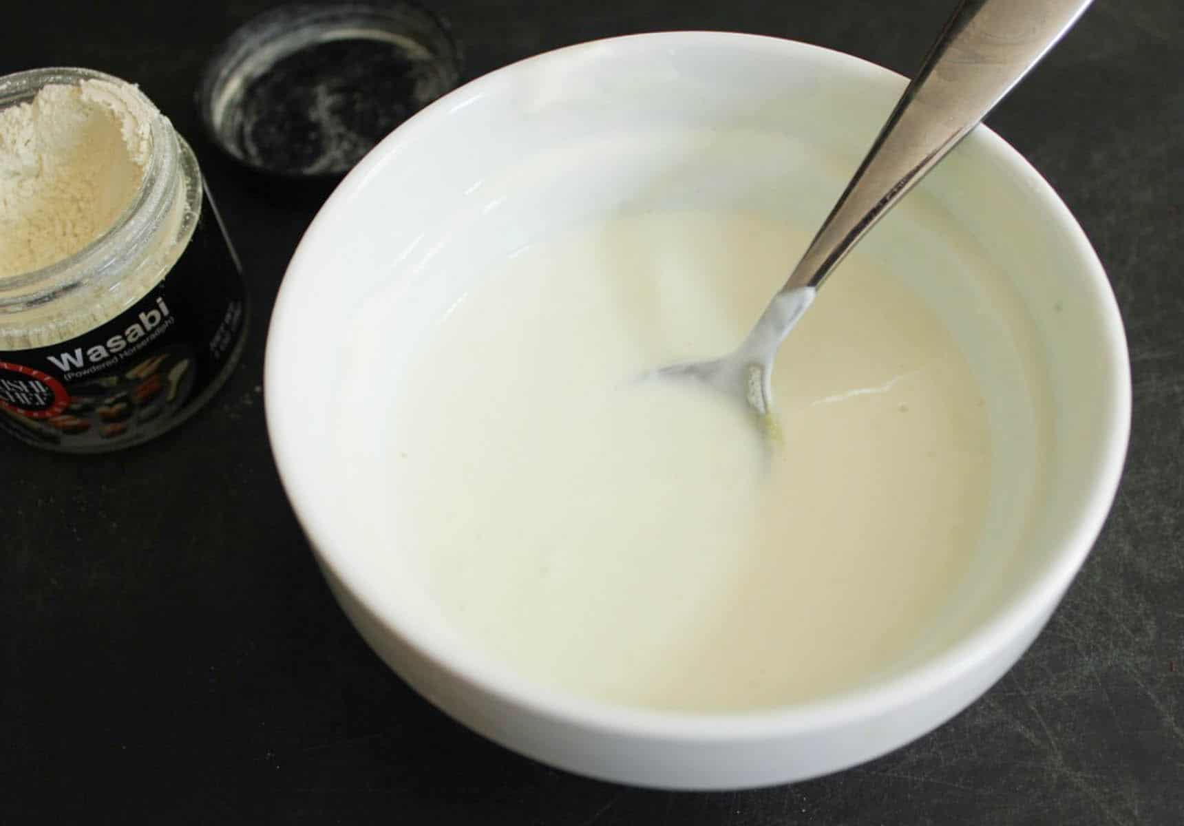 Ahi-Nachos-with-pickled-red-onion-wasabi-crema-step-4