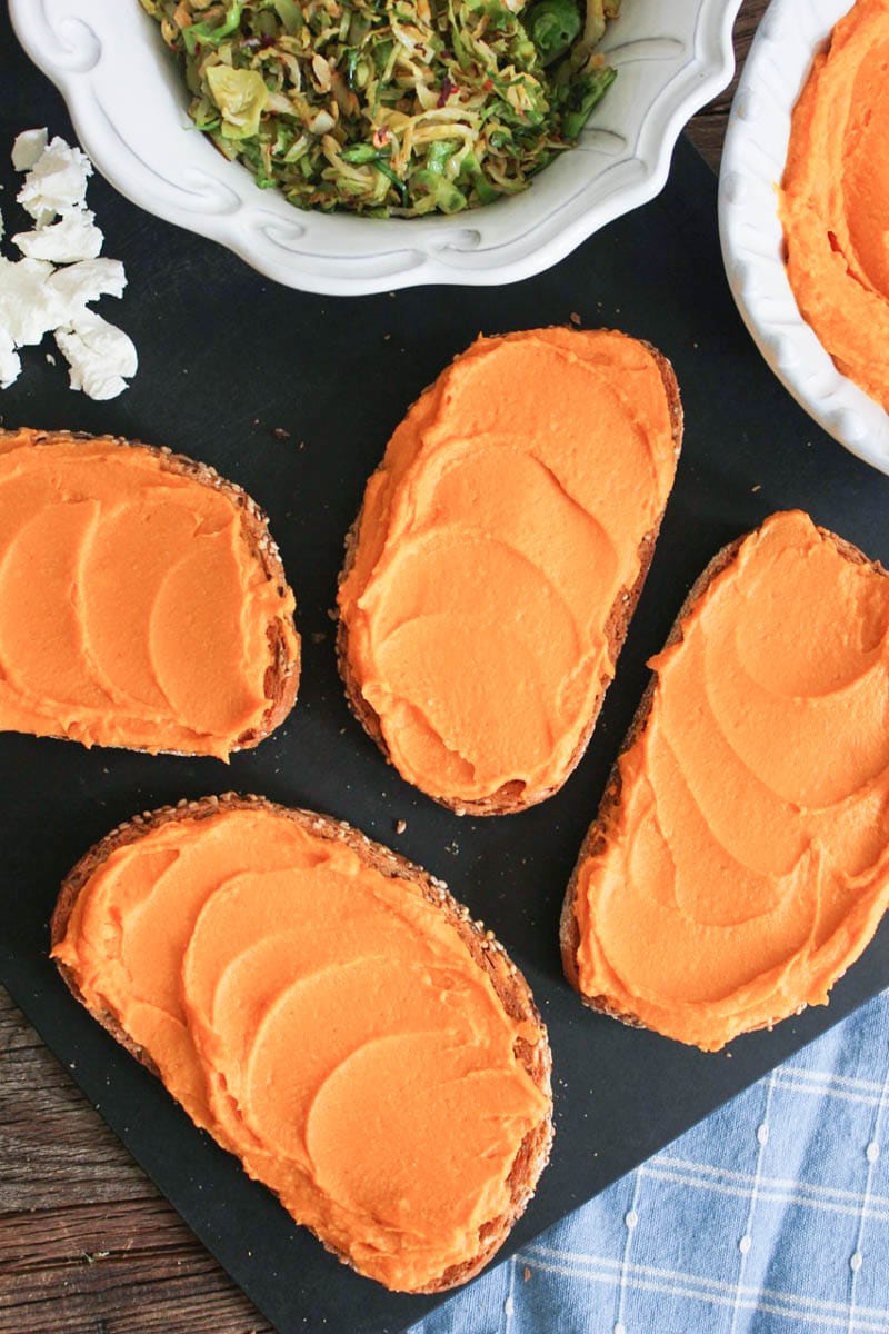 Sweet-Potato-Hummus-Tartine-with-Toasted-Brussels-Sprouts-and-Goat-Cheese-step-9