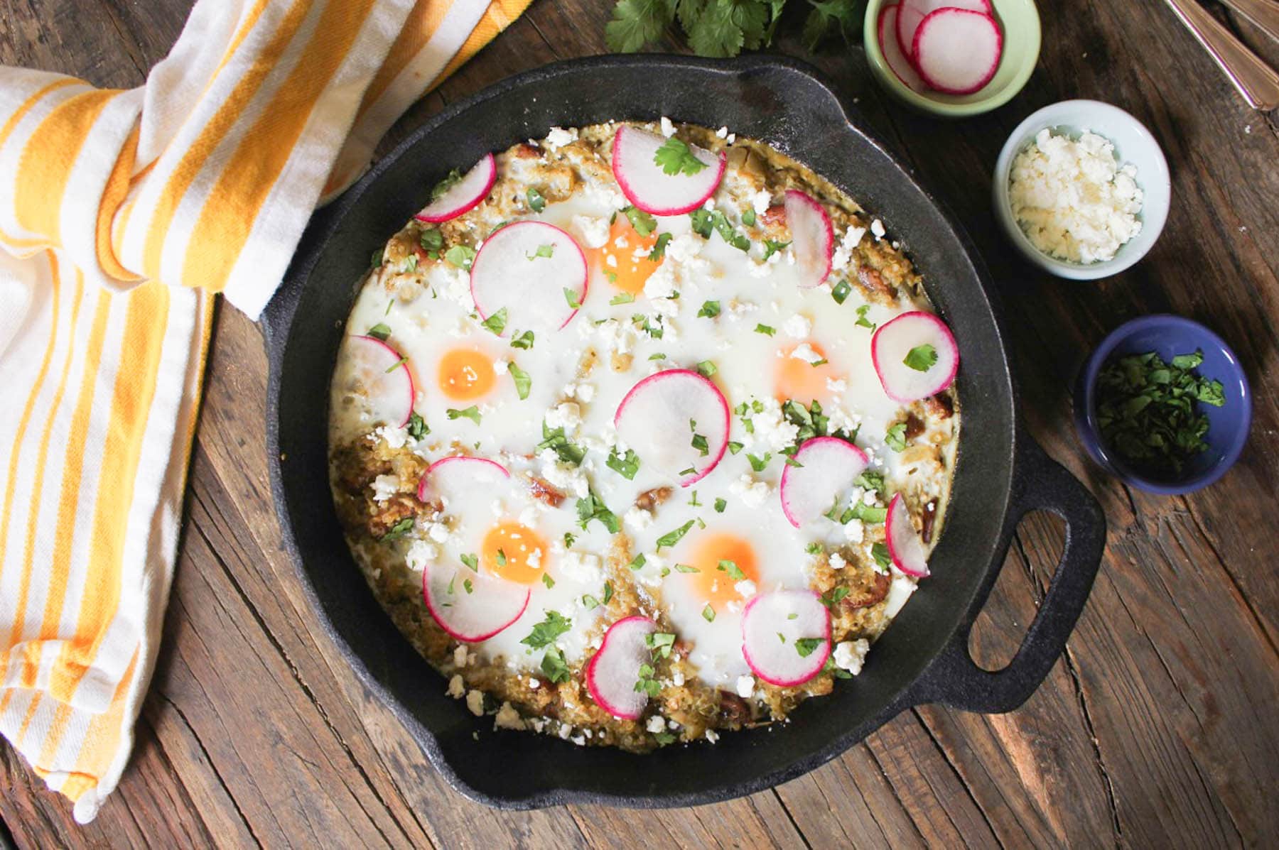 baked-eggs-with-quinoa-chicken-sausage-and-salsa-verde-7