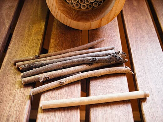 Assorted sticks