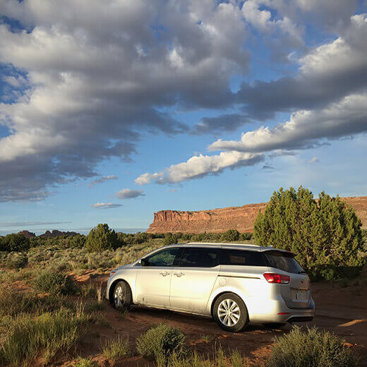 Kia Sedona in Moab, Utah