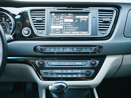Kia Navigation and Infotainment system