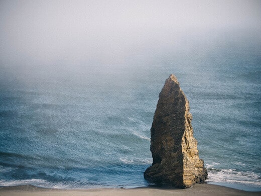 The dramatic Oregon coast