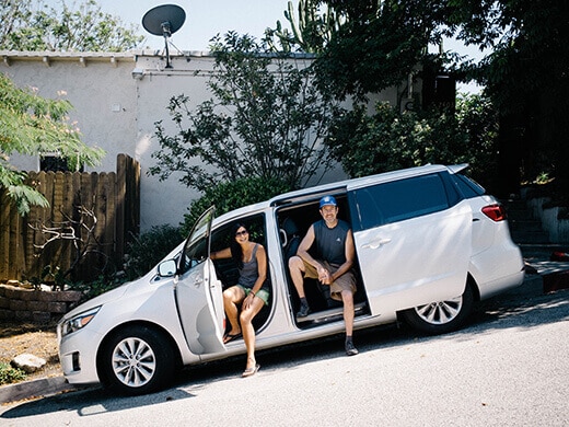 Home with the Kia Sedona