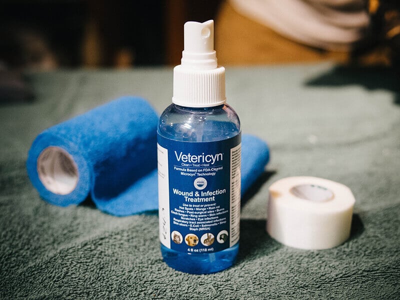 Vetericyn and Vetwrap
