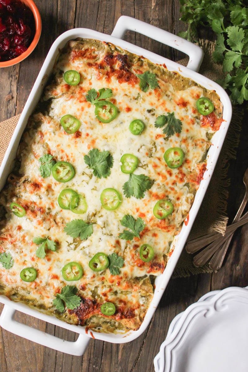 Thanksgiving-Leftovers-Enchiladas-with-Salsa-Verde
