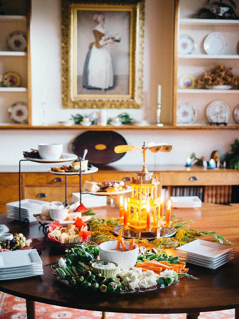Holiday hors d'oeuvres