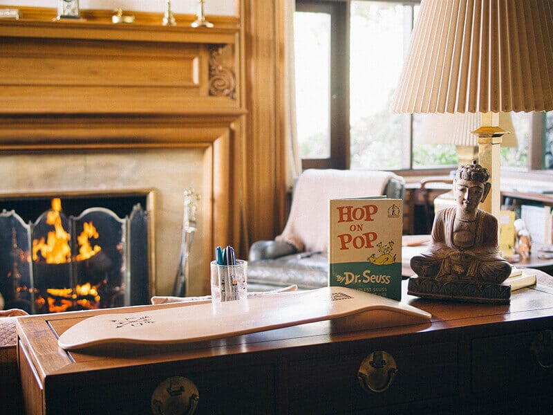 Using a blank skate deck as a guestbook