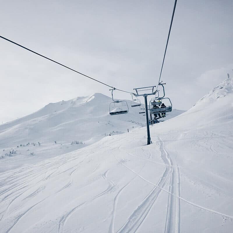 Powder day at Mt. Bachelor