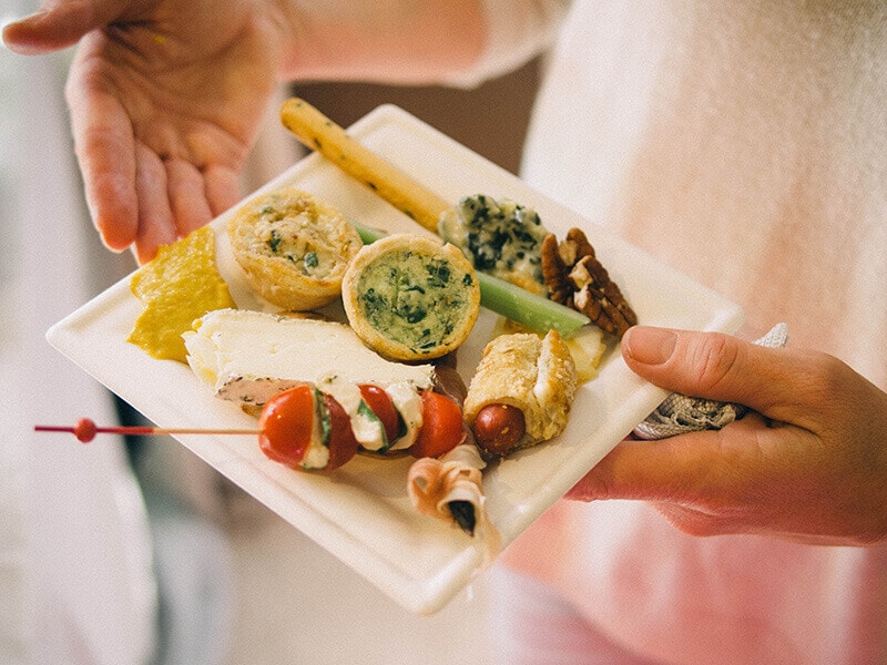 Bagasse plate from Restaurantware