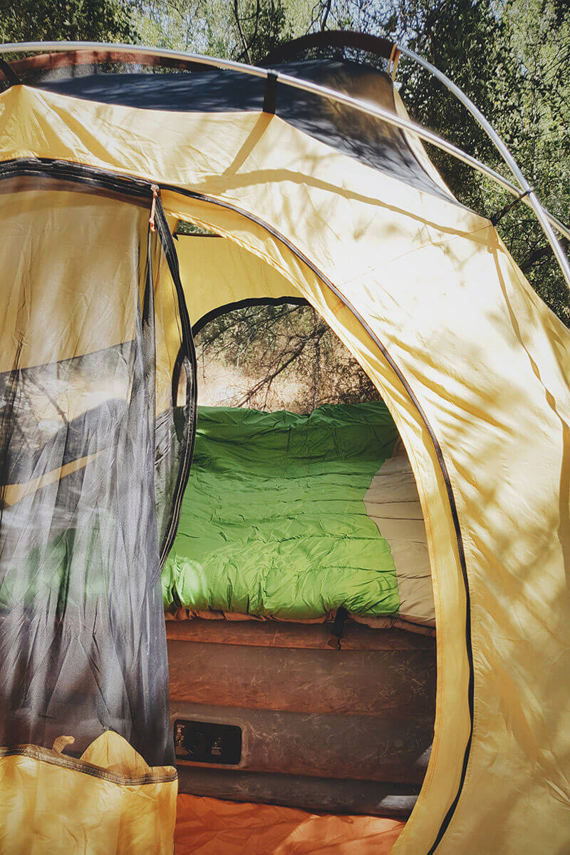 Riverside accommodations