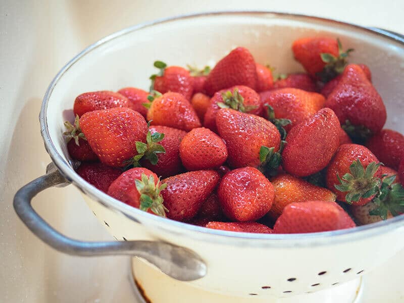 Fresh strawberries